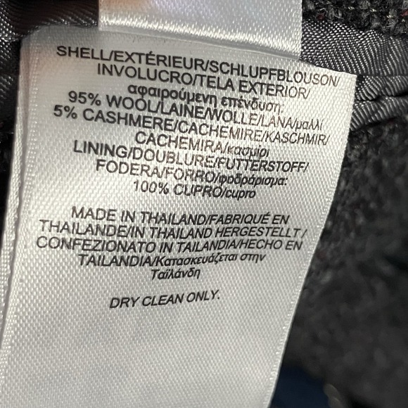 Brooks Brothers Blazer Mens 48R Gray Fabric woven in Italy by Lanificio di Pray - Picture 10 of 12